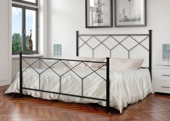 letto in ferro battuto da tronu arredamenti a cagliari modello intreccio