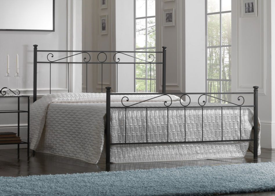 letto in ferro battuto modello tevere a cagliari da tronu arredamenti