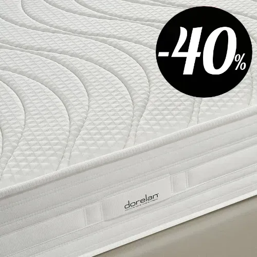 materasso dorelan a molle tradizionali e memory foam modello brio anallergico e antiacaro a cagliari da tronu arredamenti