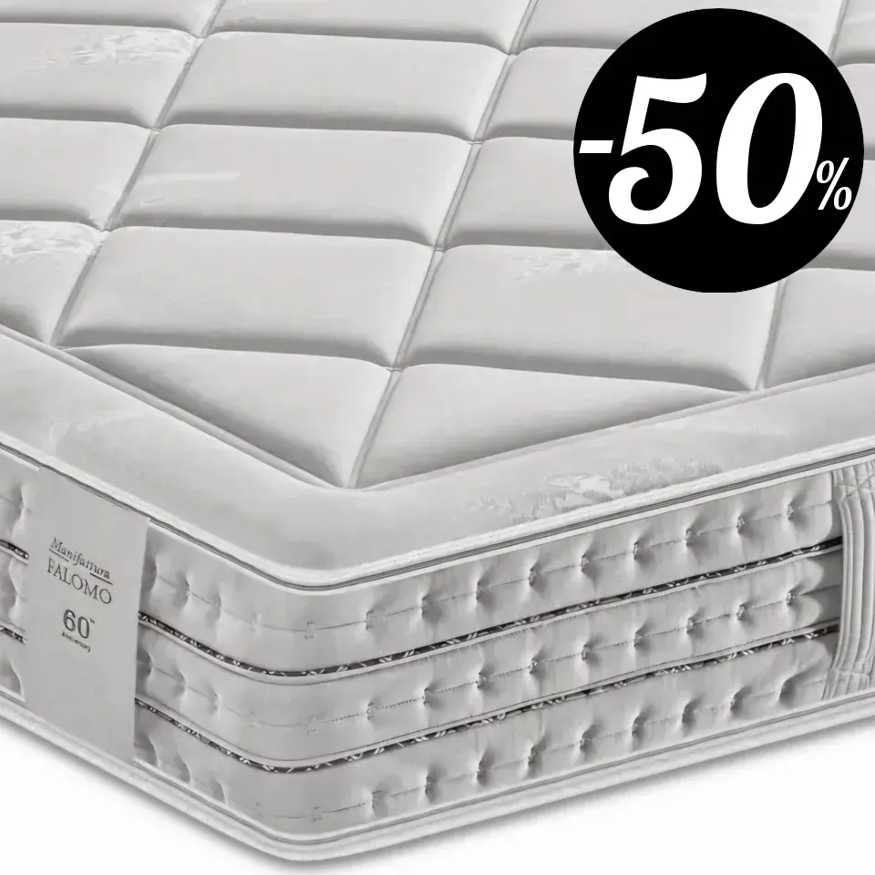 materasso manifattura falomo a molle indipendenti modello esclusivo sfoderabile a cagliari da tronu arredamenti