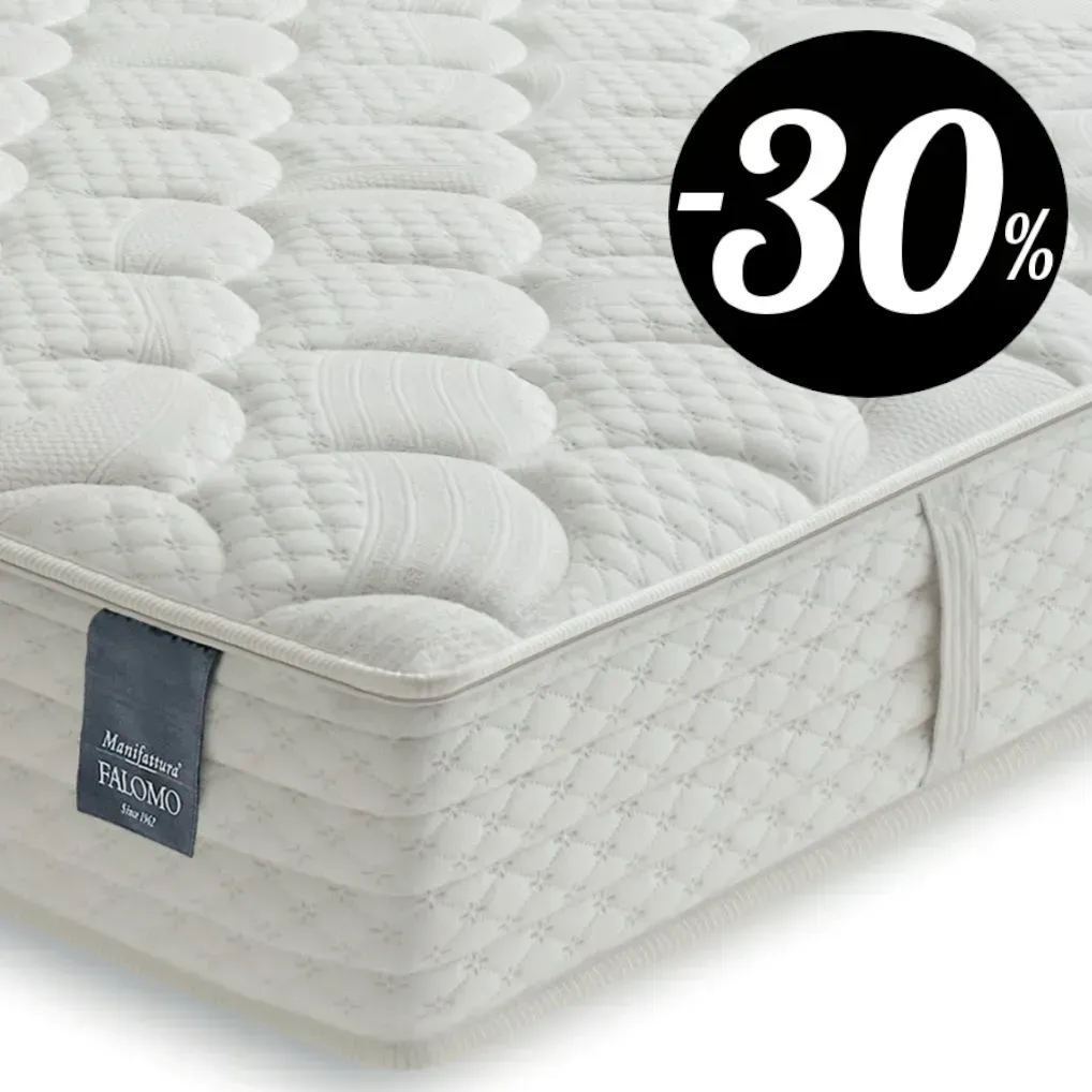 materasso manifattura falomo a molle indipendenti modello sbadiglio sfoderabile a cagliari da tronu arredamenti