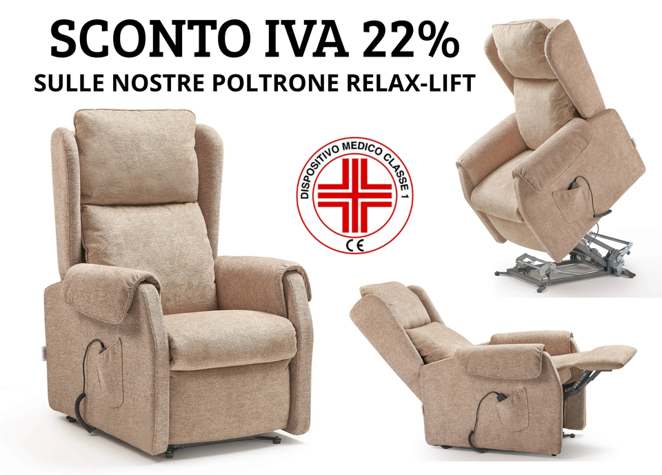 poltrone relax sanitarie alzapersona