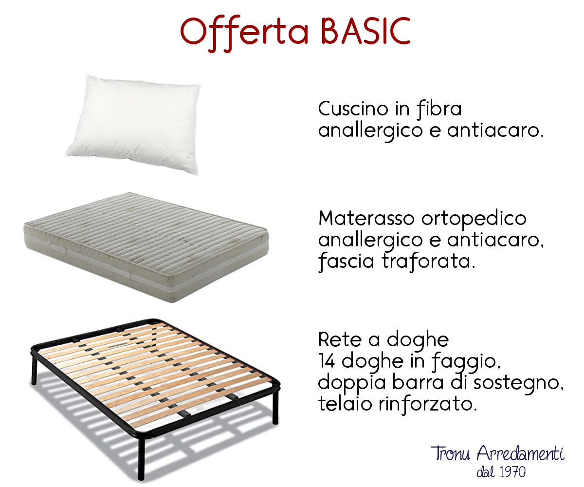 offerta materassi rete cuscino a cagliari