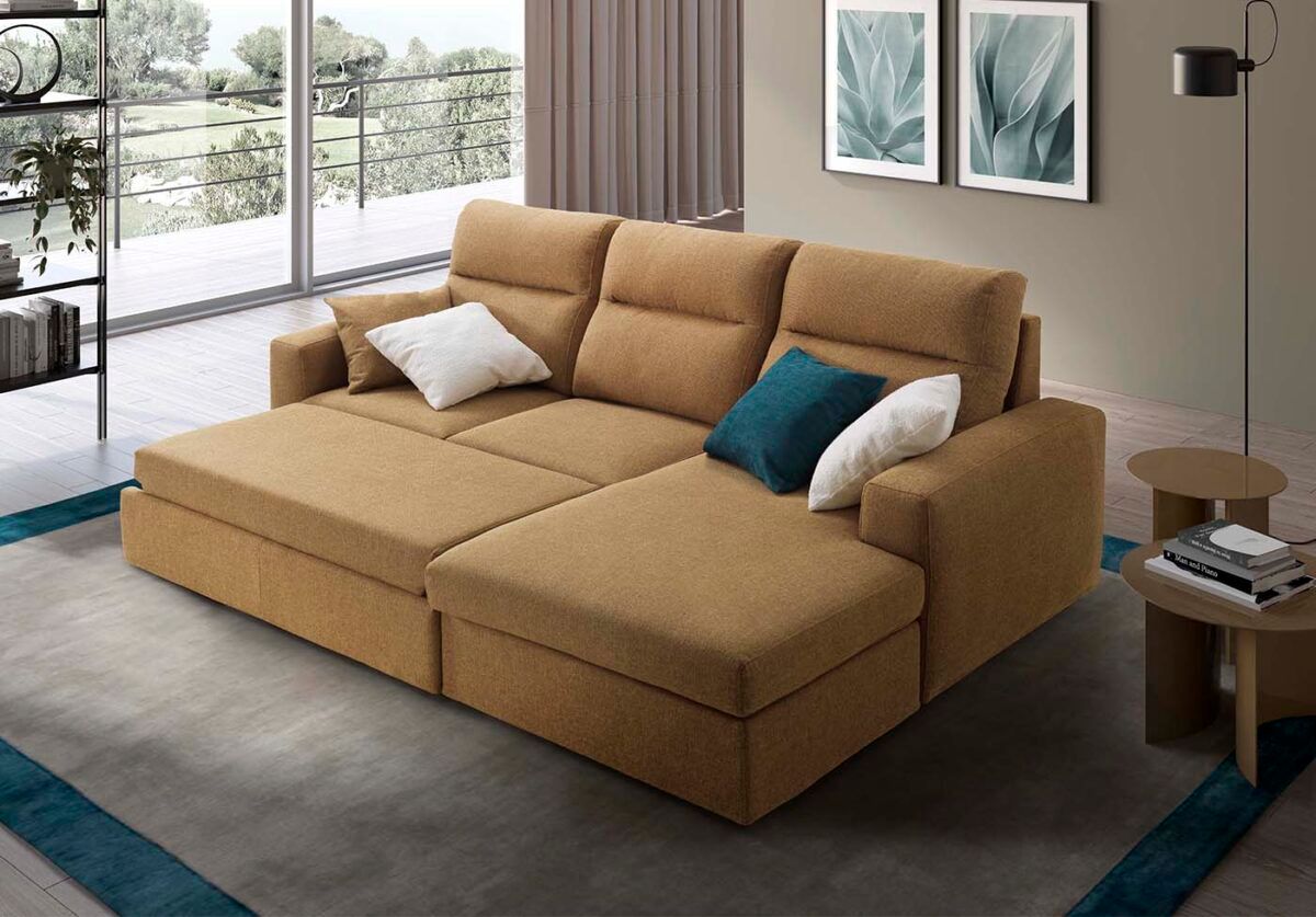 divano con penisola da tronu arredamenti a cagliari