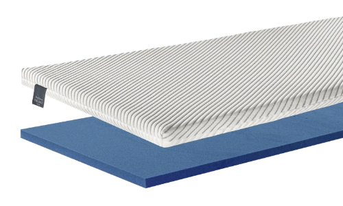 topper in memory foam sfoderabile, anallergico e antiacaro manifattura falomo da tronu arredamenti a cagliari