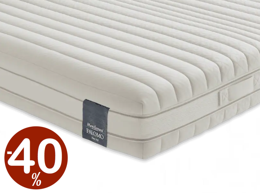 materasso FALOMO in memory fresco anallergico  modello BIO DUETTO a cagliari da tronu arredamenti