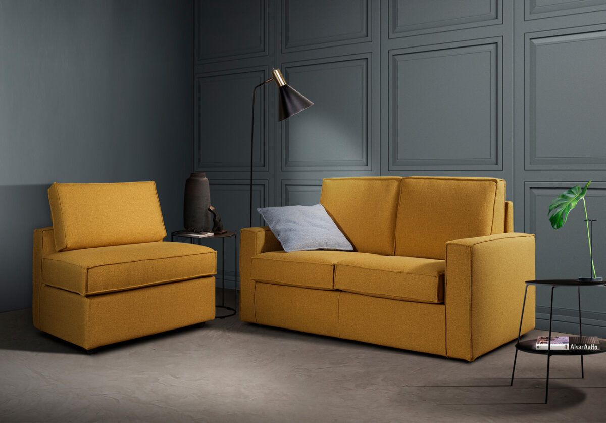 divano dalle dimensioni contenute sfoderabile a cagliari da tronu arredamenti