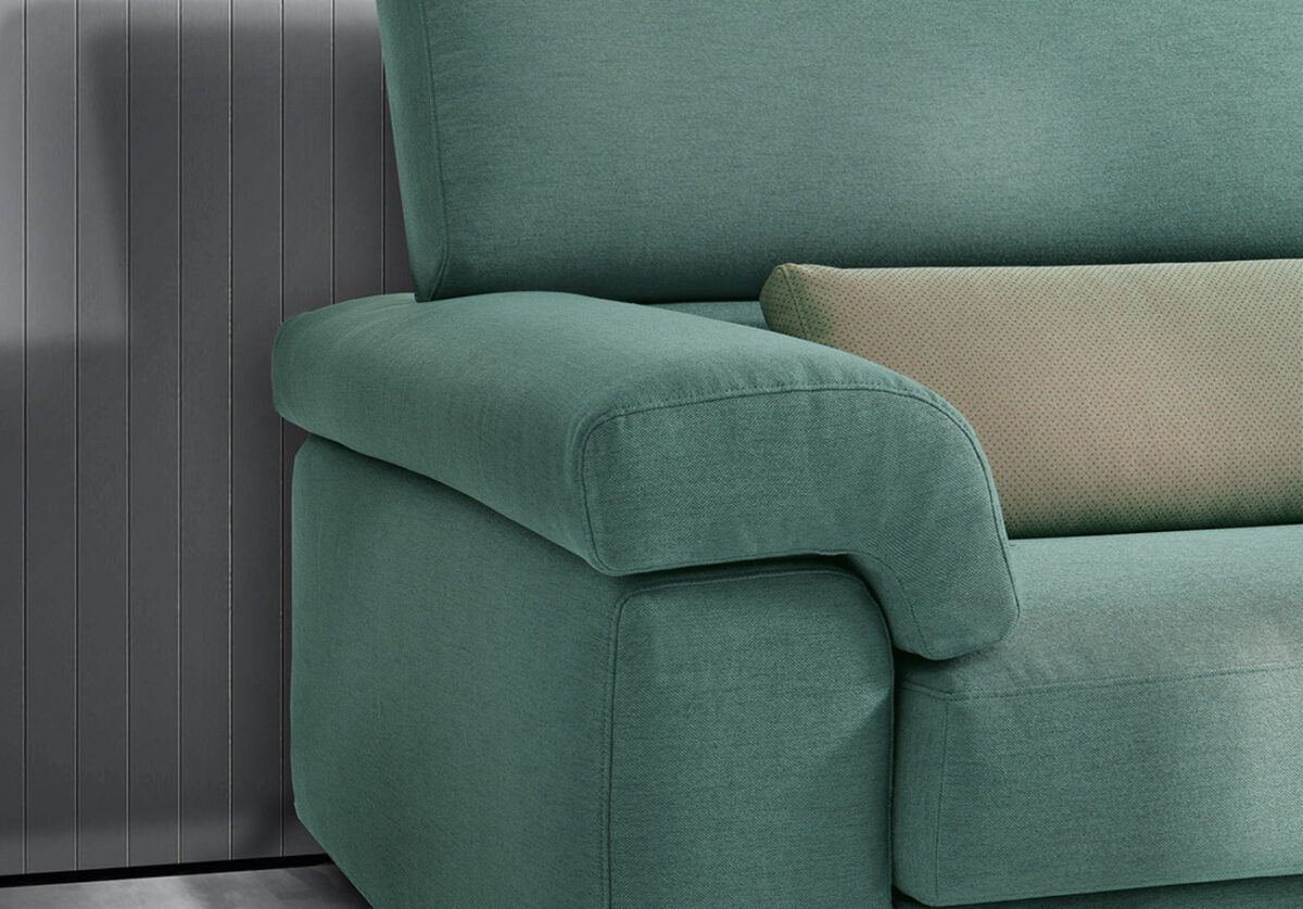 dettaglio divano biel imbottito sfoderabile a cagliari da tronu arredamenti