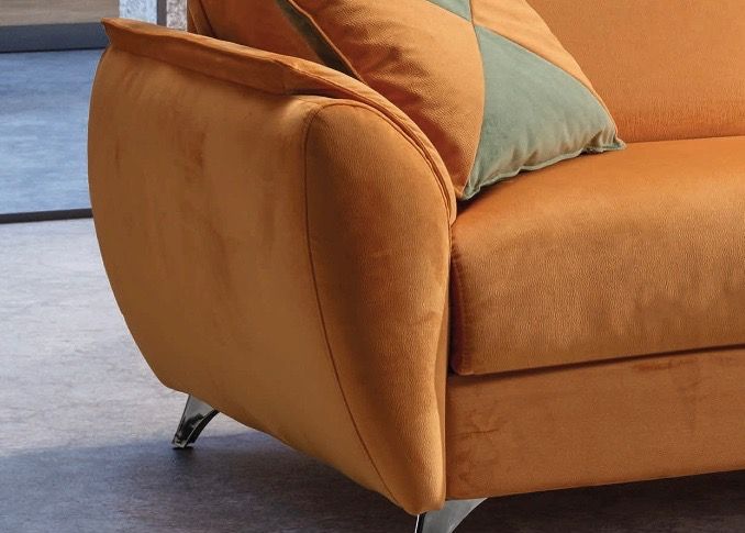 divano letto imbottito modello dubai da tronu arredamenti a cagliari