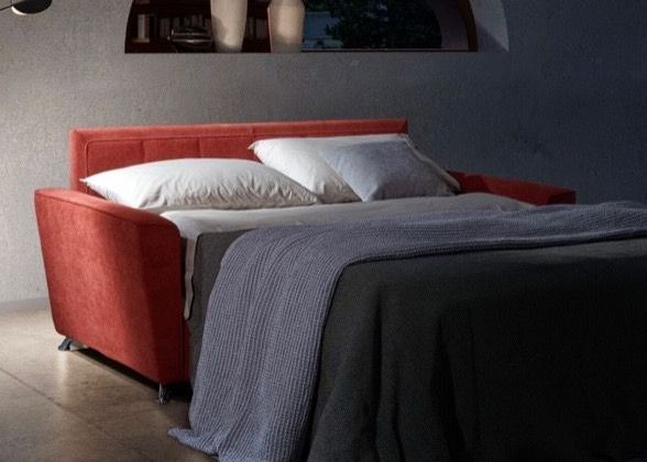divano letto con materasso da 20cm a cagliari da tronu arredamenti