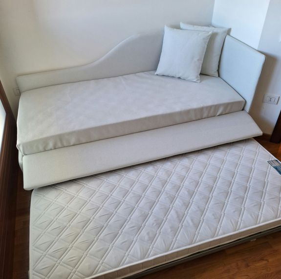 Letto noctis con secondo lettino estraibile a cagliari da tronu arredamenti