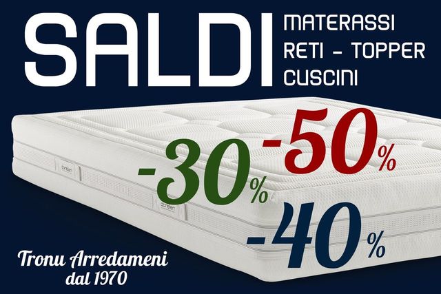 Materassi Cagliari - Offerte - Tronu Arredamenti dal 1970 Dorelan Shop &  PerDormire