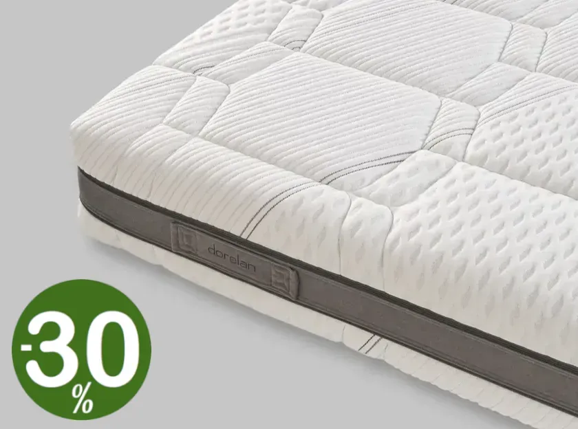 materasso dorelan in memory sfoderabile fresco modello NUBE a cagliari da tronu arredamenti