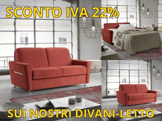 OFFERTA SCONTO DIVANI LETTO A CAGLIARI DA TRONU ARREDAMENTI