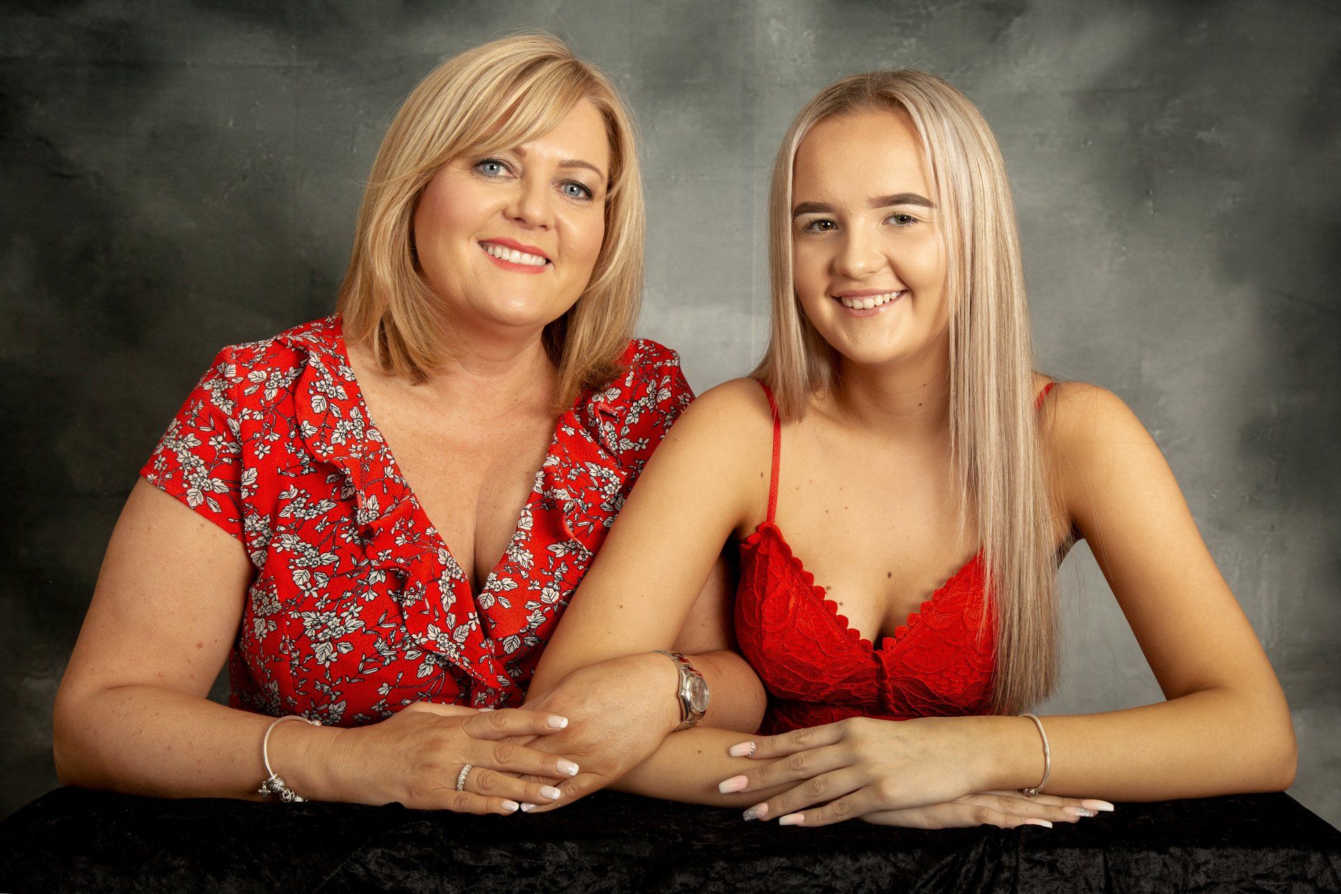 Mother and daughter photoshoot taken in Roth Read Photography studio in Leeds