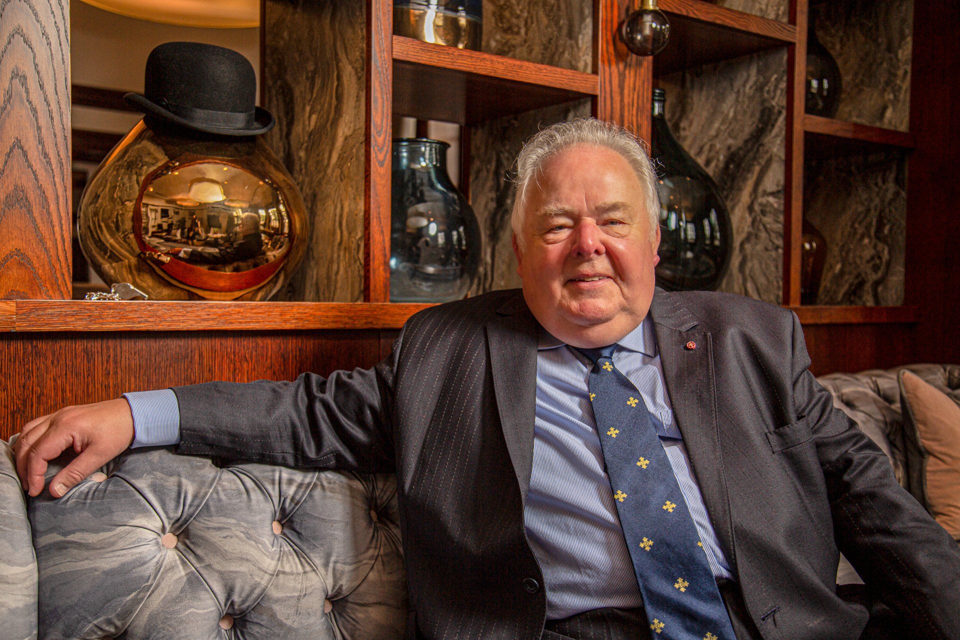 Business portrait of Yorkshire Ambassador at The Grand Hotel, York