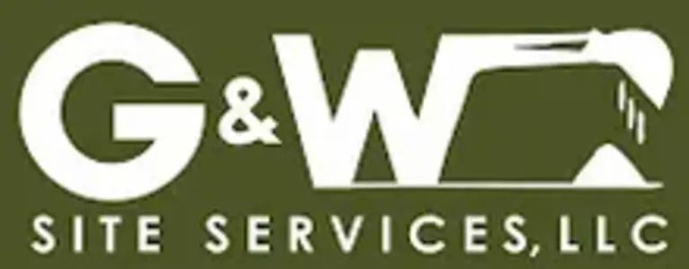 Logo for G&W Site Services, LLC. The