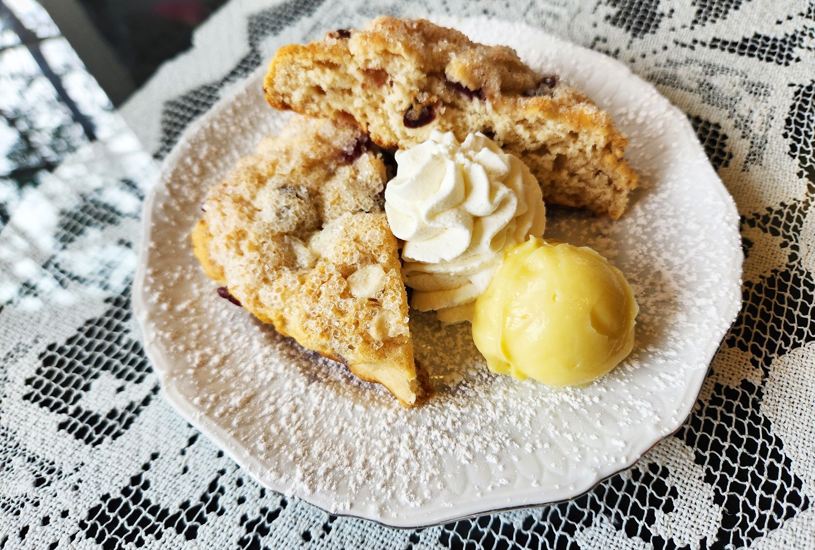 Delicious scones.