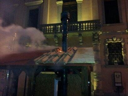 esercitazione di spazzacamini