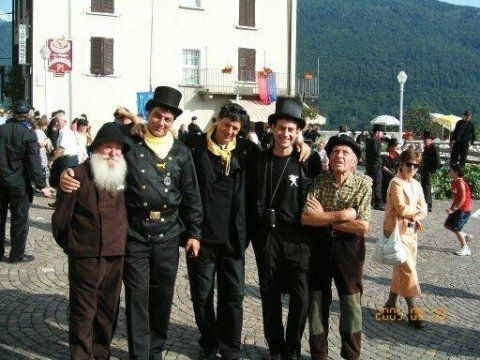 festa con spazzacamini