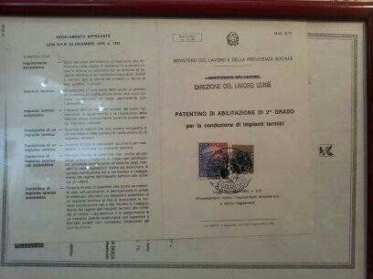 attestato di riconoscimento lavoro di spazzacamino 2