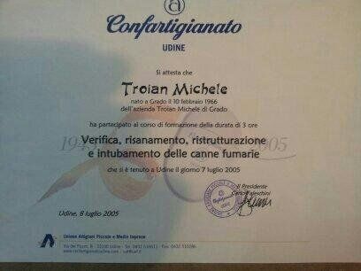 attestato di riconoscimento lavoro di spazzacamino 11