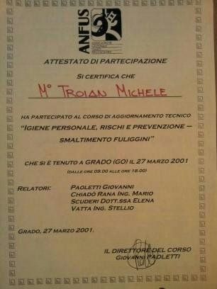 attestato di riconoscimento lavoro di spazzacamino 18