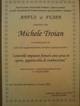 attestato di riconoscimento lavoro di spazzacamino 26