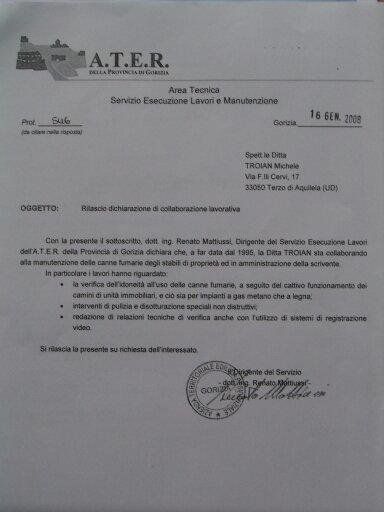 attestato di riconoscimento lavoro di spazzacamino 24