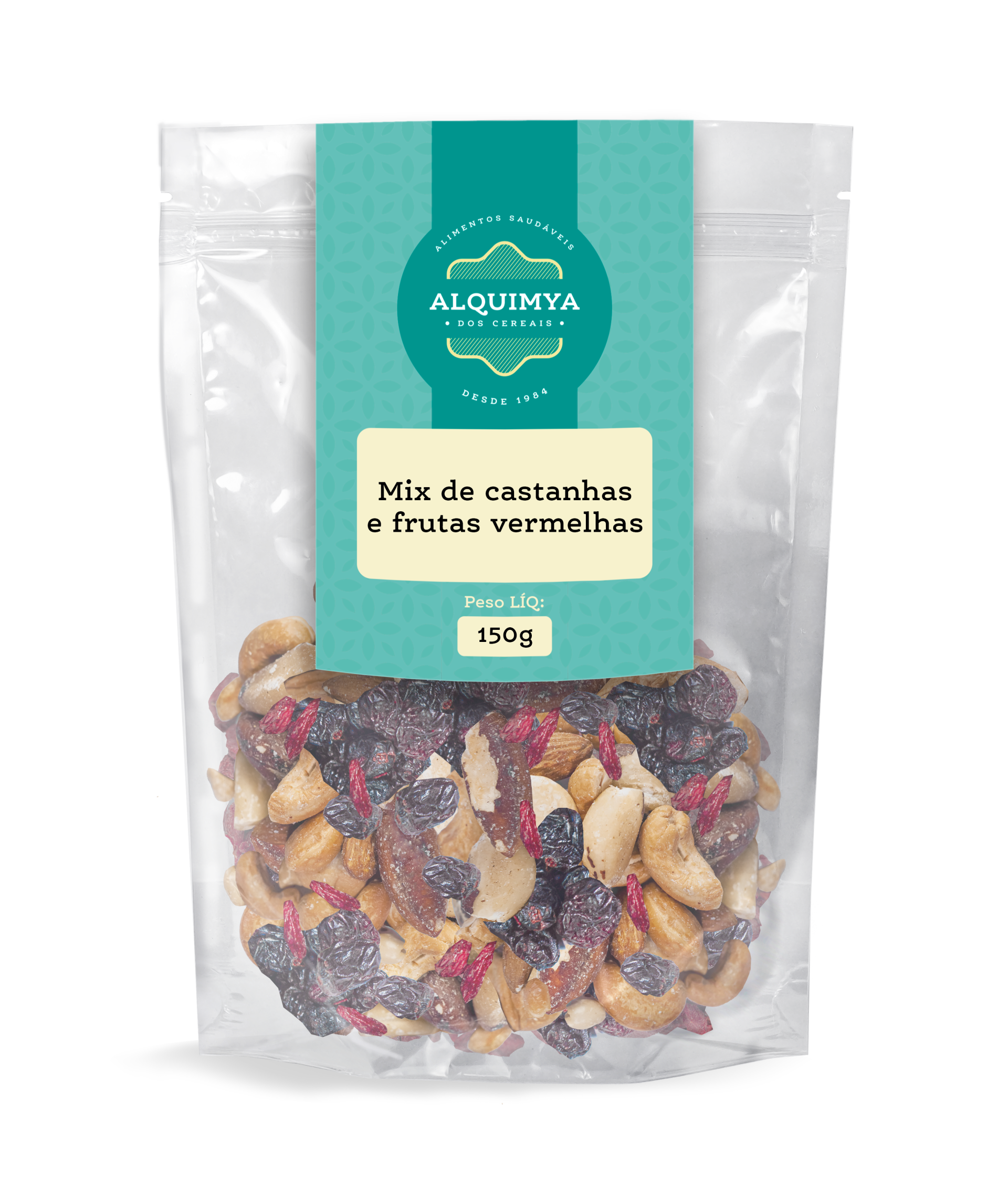 Mix de Castanhas com Frutas Vermelhas