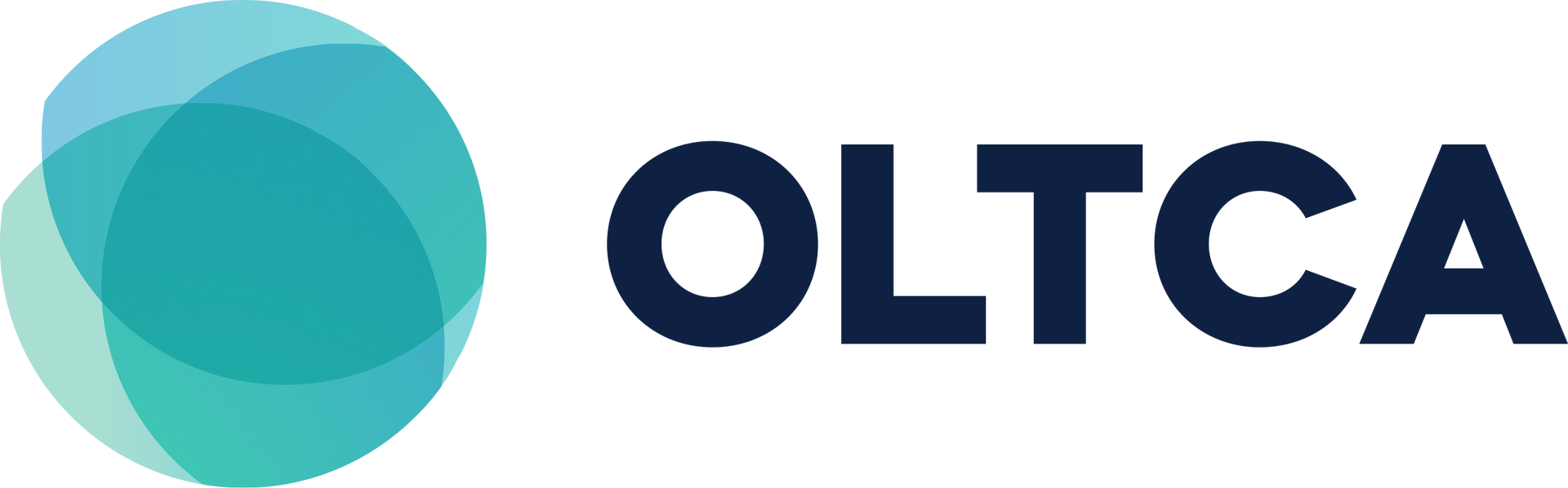 The oltca logo is a blue circle with the word oltca on it.