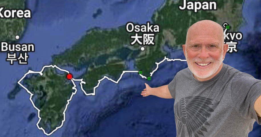 Sailing from Tokyo to Oita