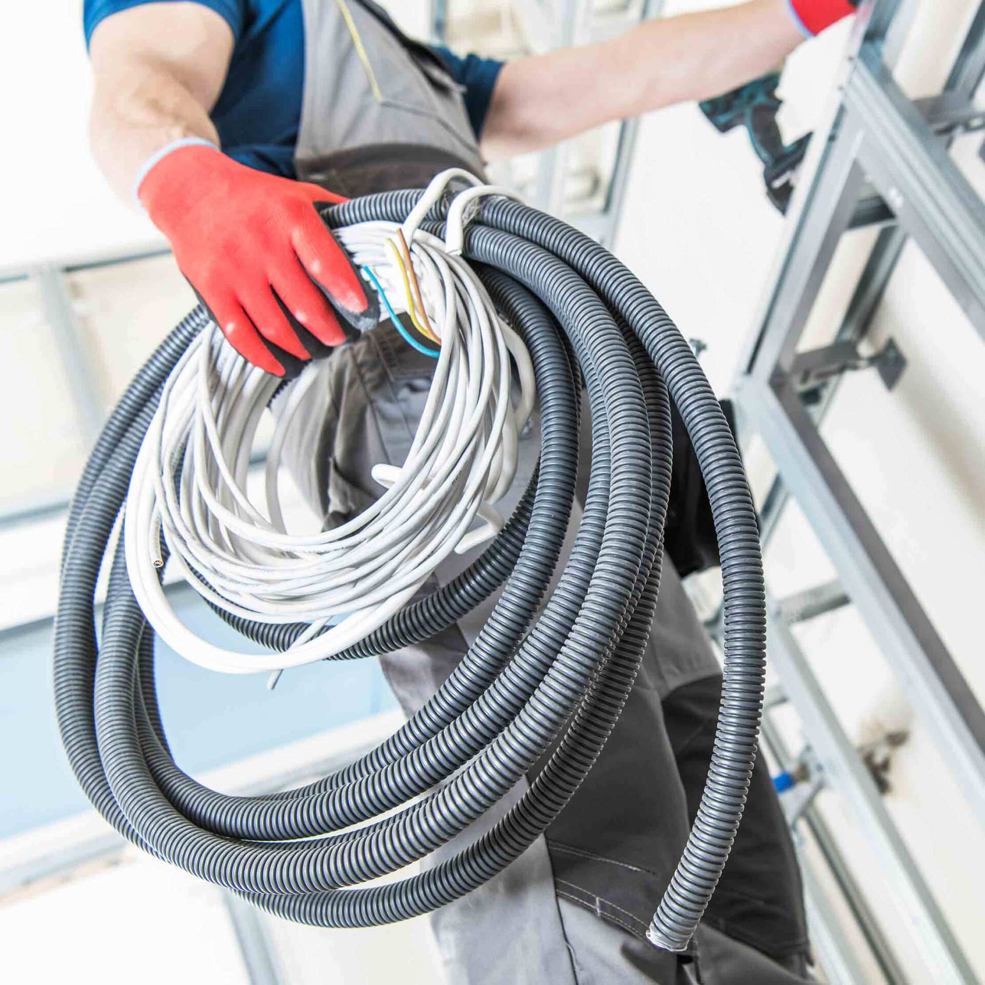 Cable Wires — Electricians in Gold Coast, QLD