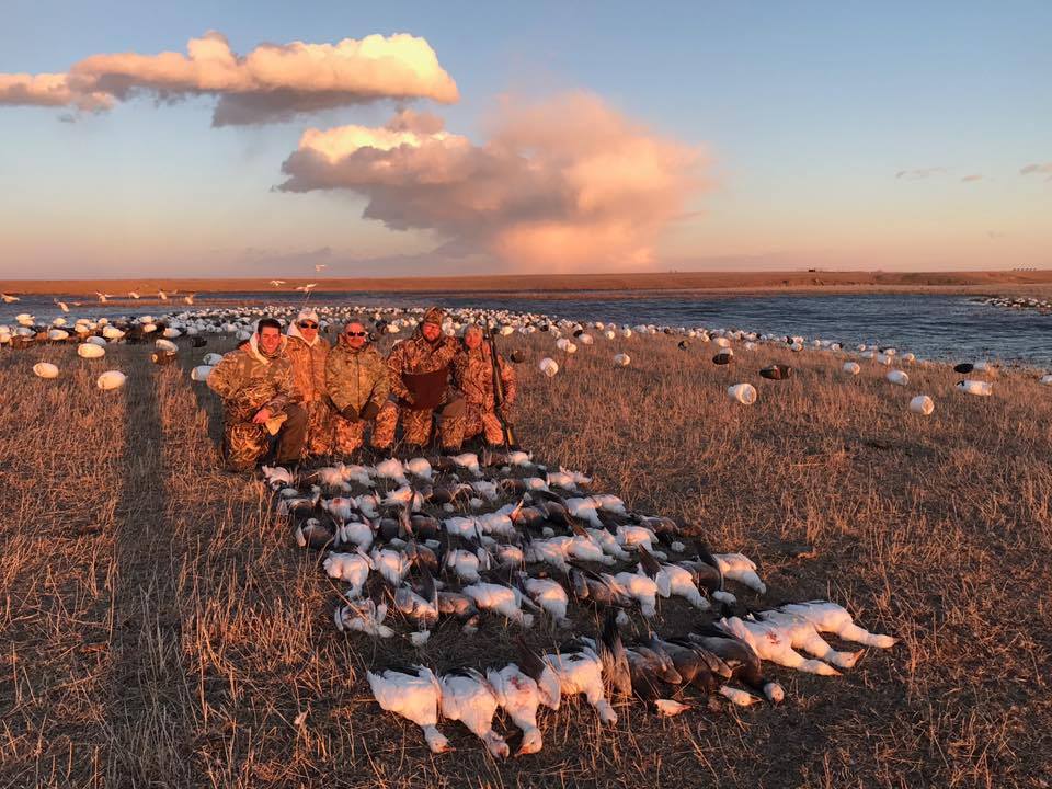 NW Missouri snow goose hunting