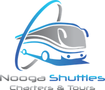 A logo for nooga shuttles charters and tours