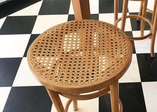 Square caned chair seat, circular caned chair seat, circular caned chair back, square caned chair seat, square rushed weave chairs, caned lounge chair