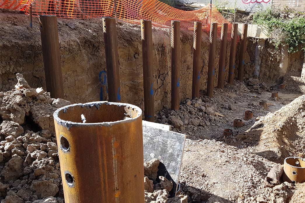 Screw Piles Installation — Toorak, VIC — A Access Piling and Rock Drilling