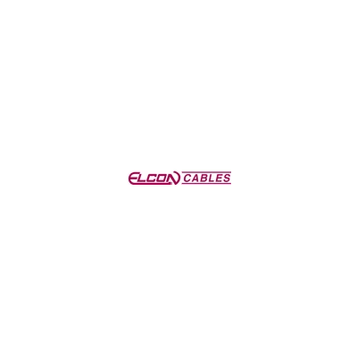 Logo for Elcon Cables in pink text.