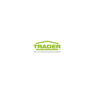 Trader logo with text 
