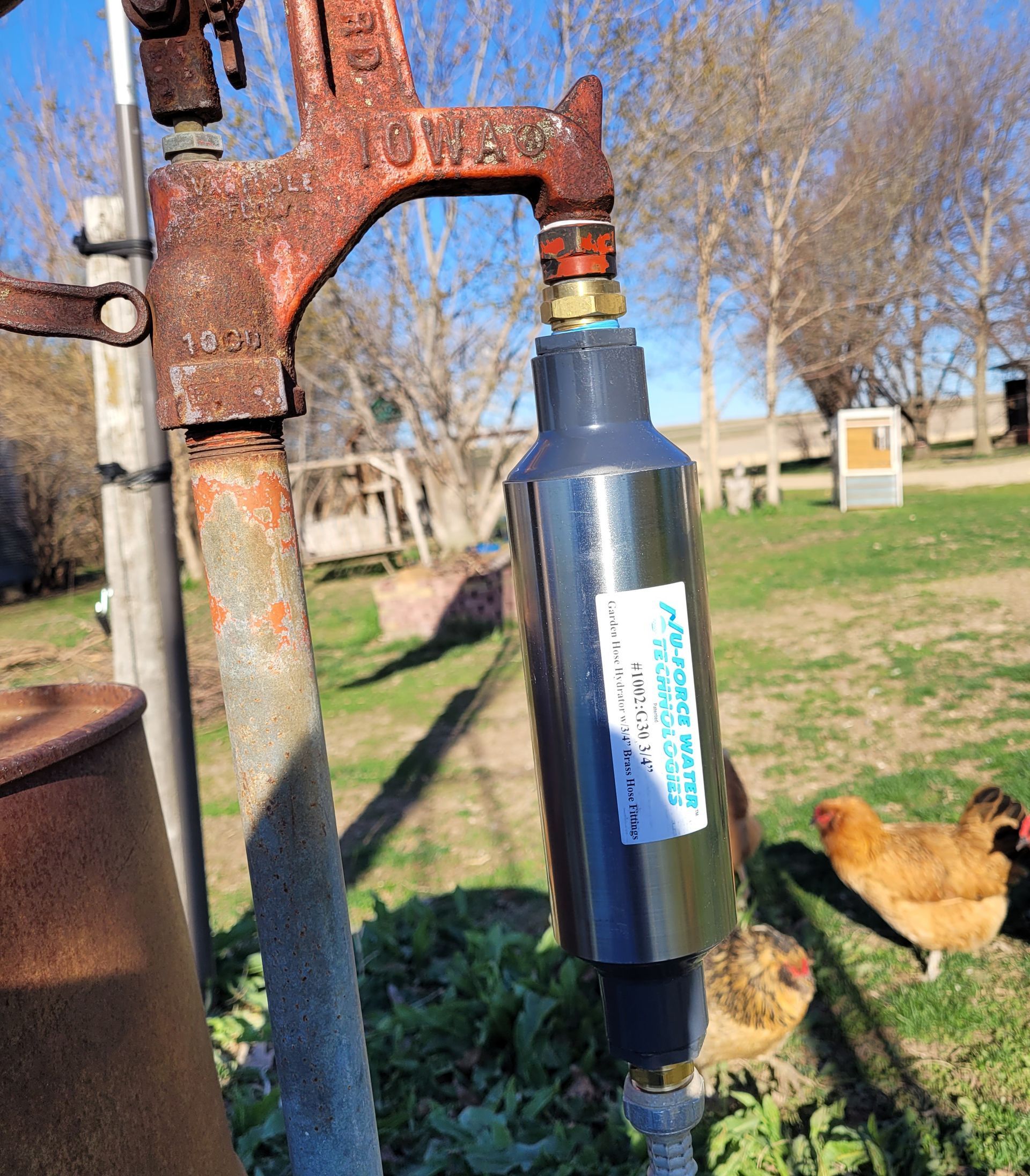 1 inch Structured Water Unit with 3/4