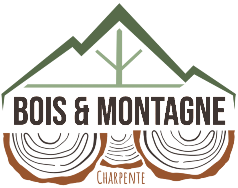 Logo Charpentes Bois & Montagne, entreprise de charpente boisà Albertville en Savoie