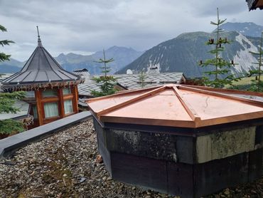 Charpentes Bois & Montagne, travaux de zinguerie à Albertville en Savoie