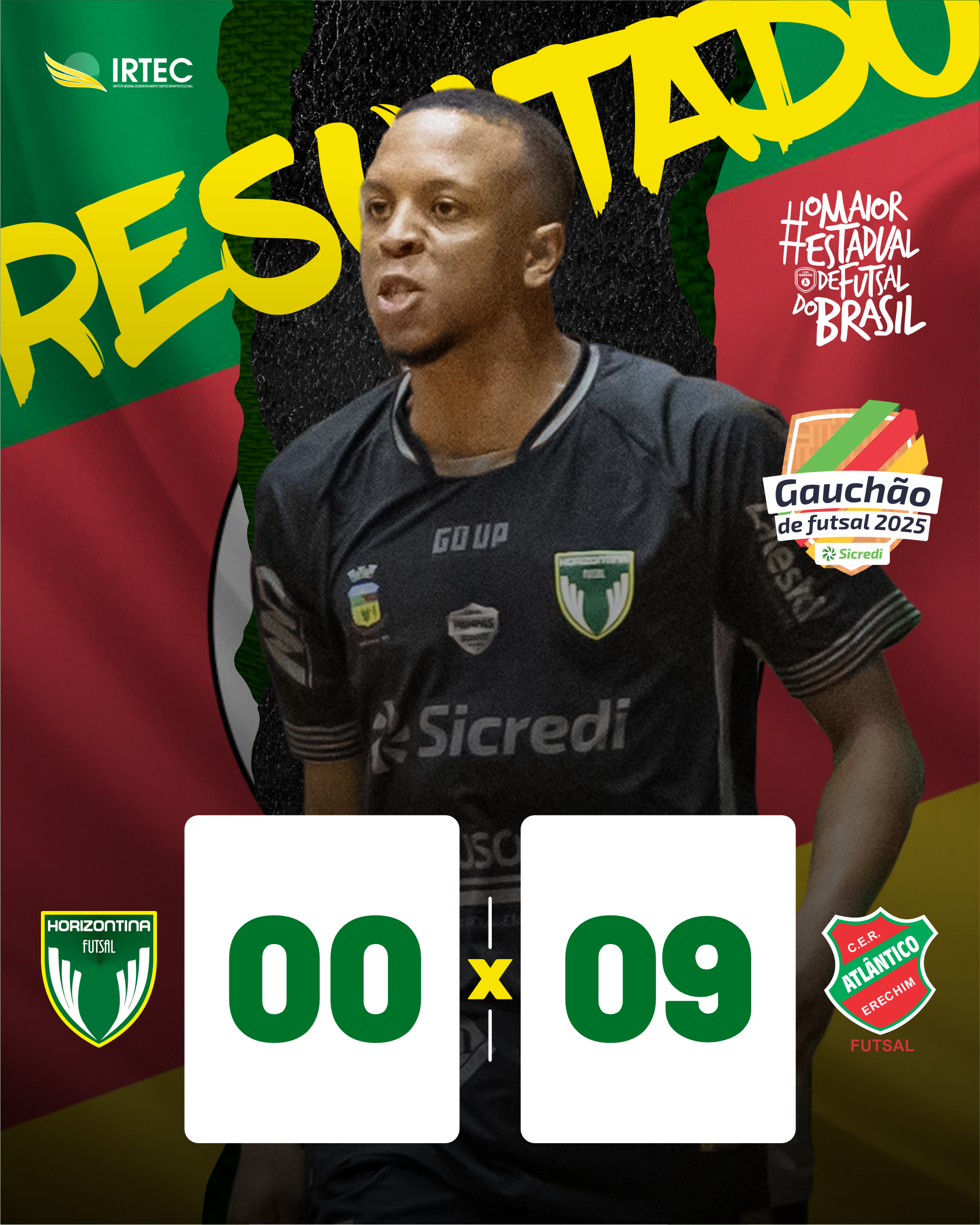 Próxima partida da liga gaúcha:
Horizontina e Guarany Espumoso, dia 28 de junho, em casa.