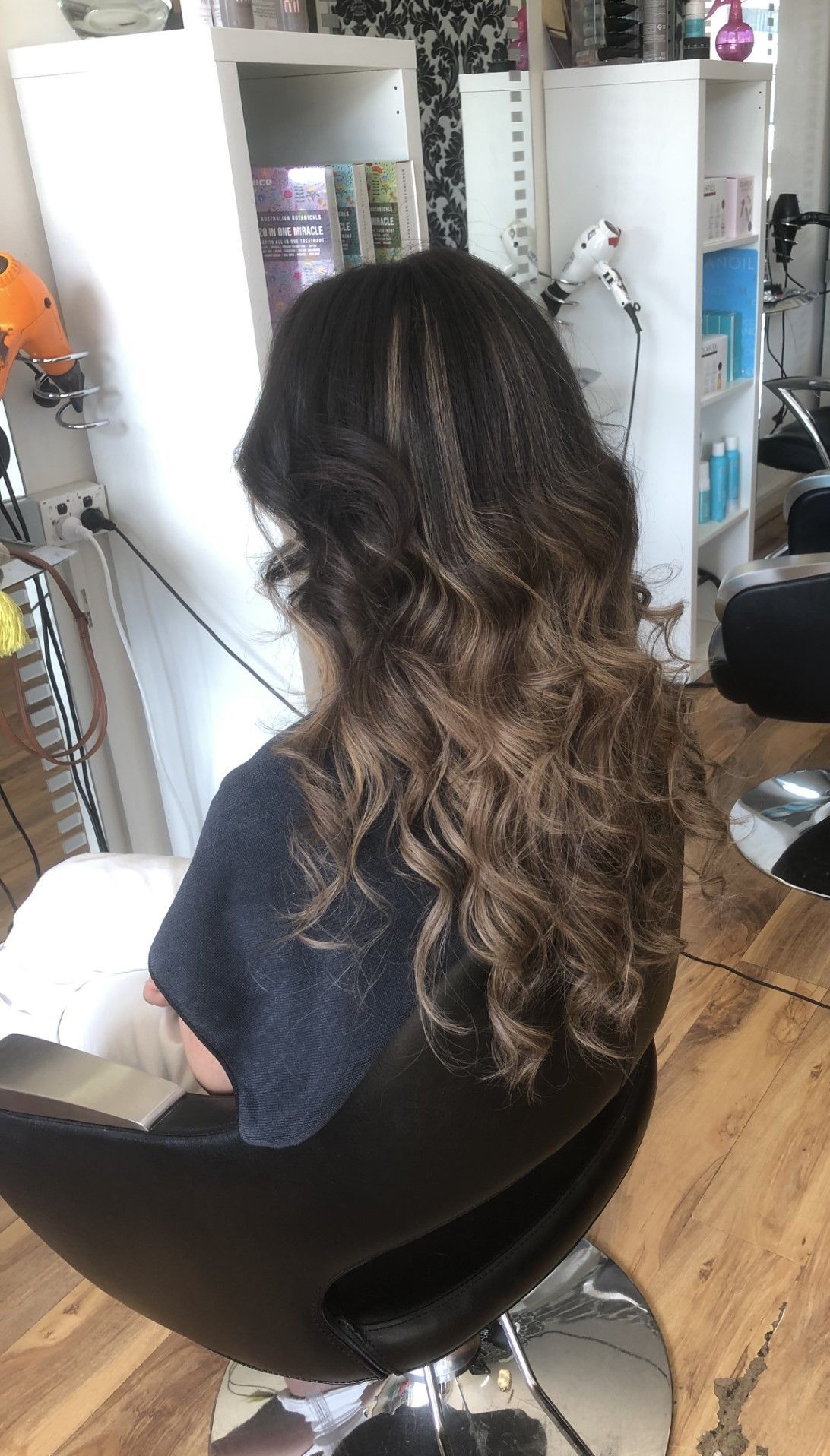 Brunette Curls— Hair Salon in Fairy Meadow, NSW