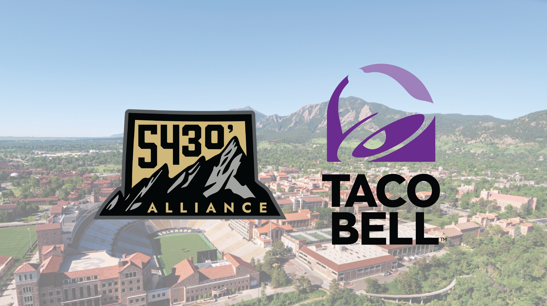 A taco bell logo is next to a 5430 alliance logo