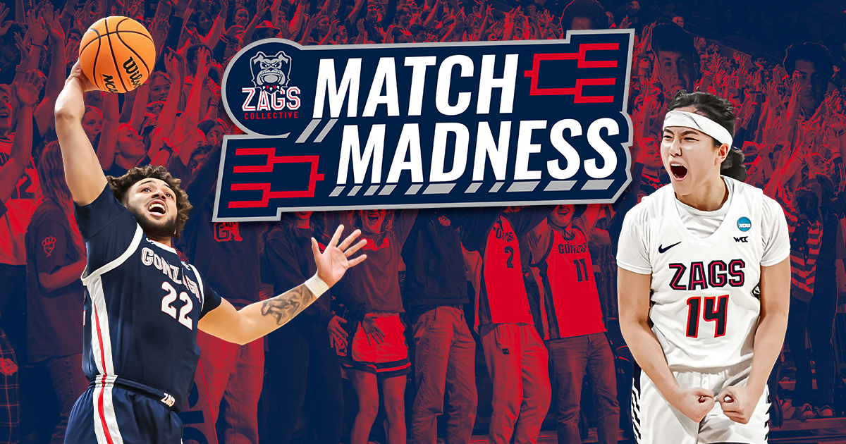 Two basketball players are playing a game of match madness.