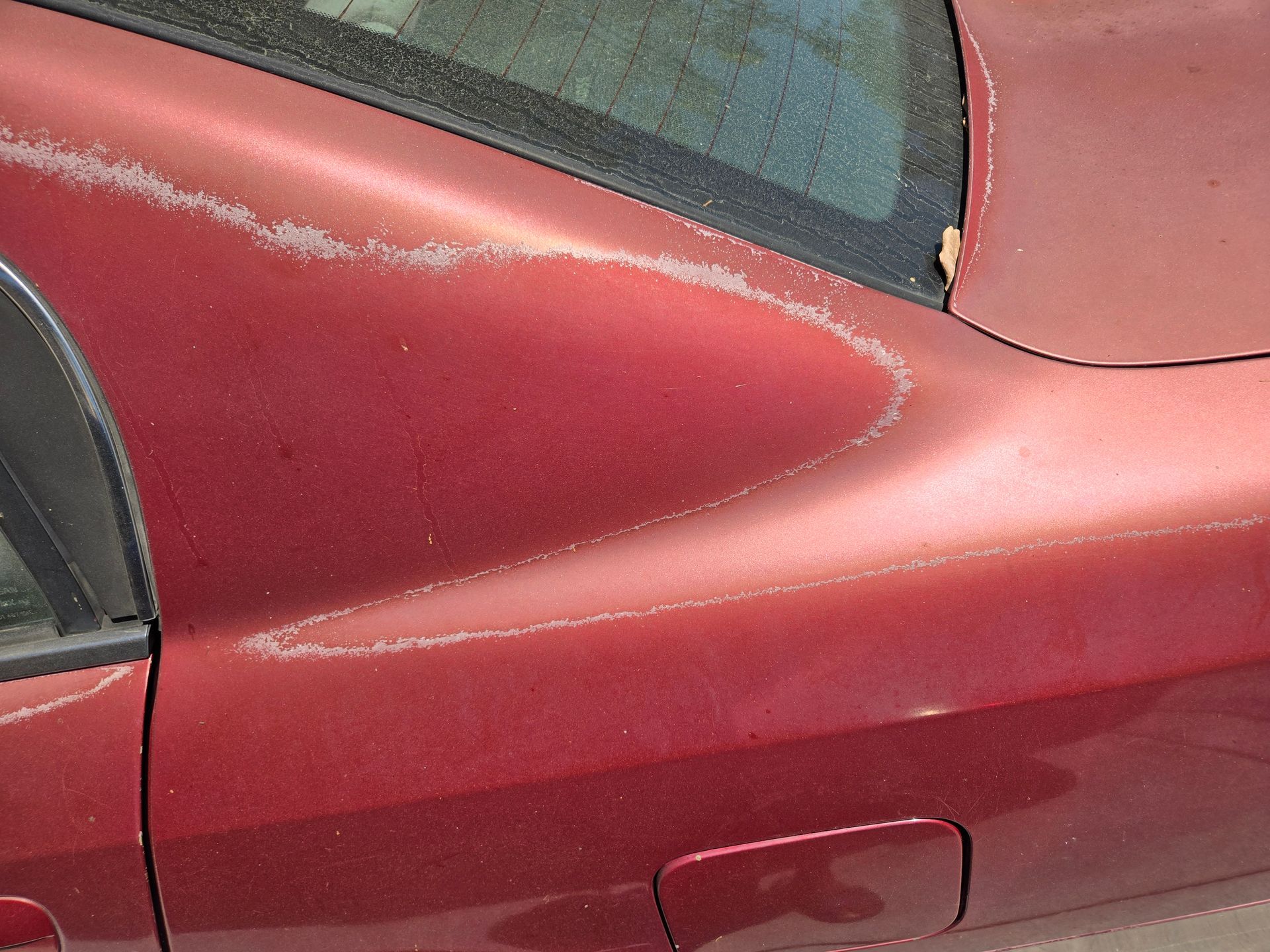 Picture of Clear Coat Failure