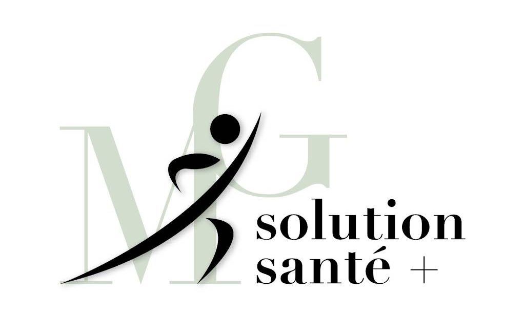 C'est un logo pour une entreprise appelée solution sante.