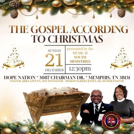 Flyer for Hope Youth Department event: 