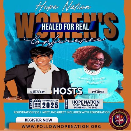 Flyer for Hope Youth Department event: 